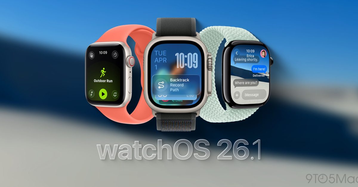  watchOS 26.1, tvOS 26.1, more available now, here’s what’s new