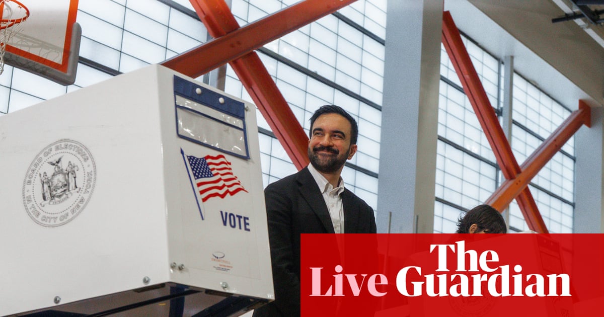  US elections 2025 live: Mamdani refuses to be ‘intimidated’ by Trump jibes as New York City, New Jersey, Virginia and California vote | US politics