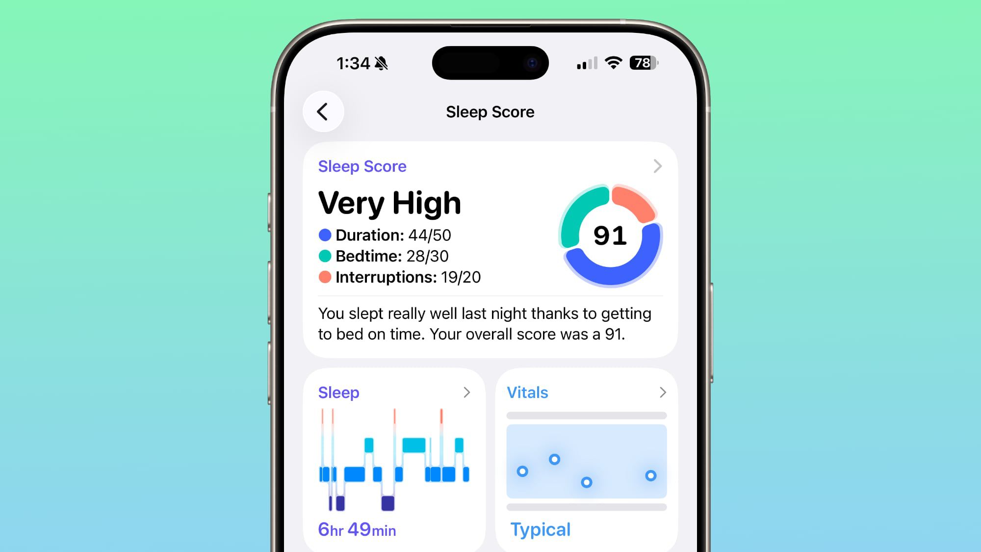  iOS 26.2 and watchOS 26.2 Update Sleep Score Ranges