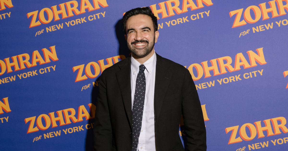  Zohran Mamdani wins NYC mayor election over Cuomo, NBC News projects