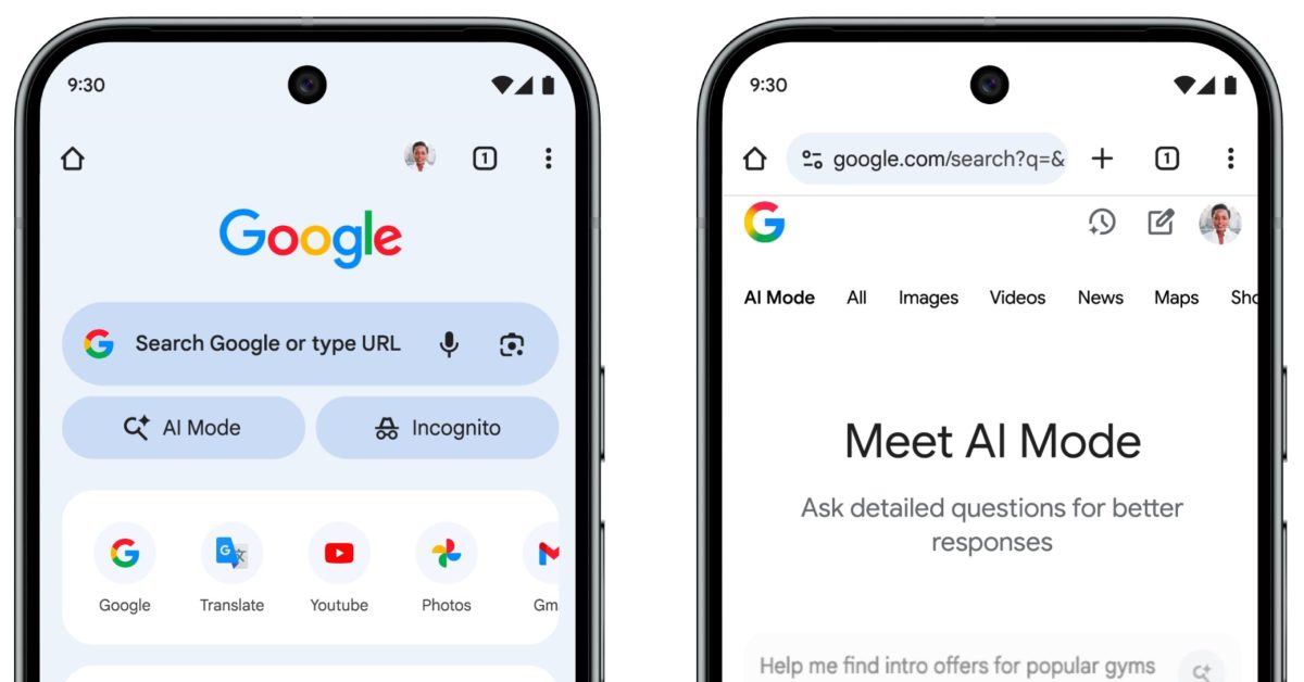  Google AI Mode expands to mobile Chrome and agentic booking