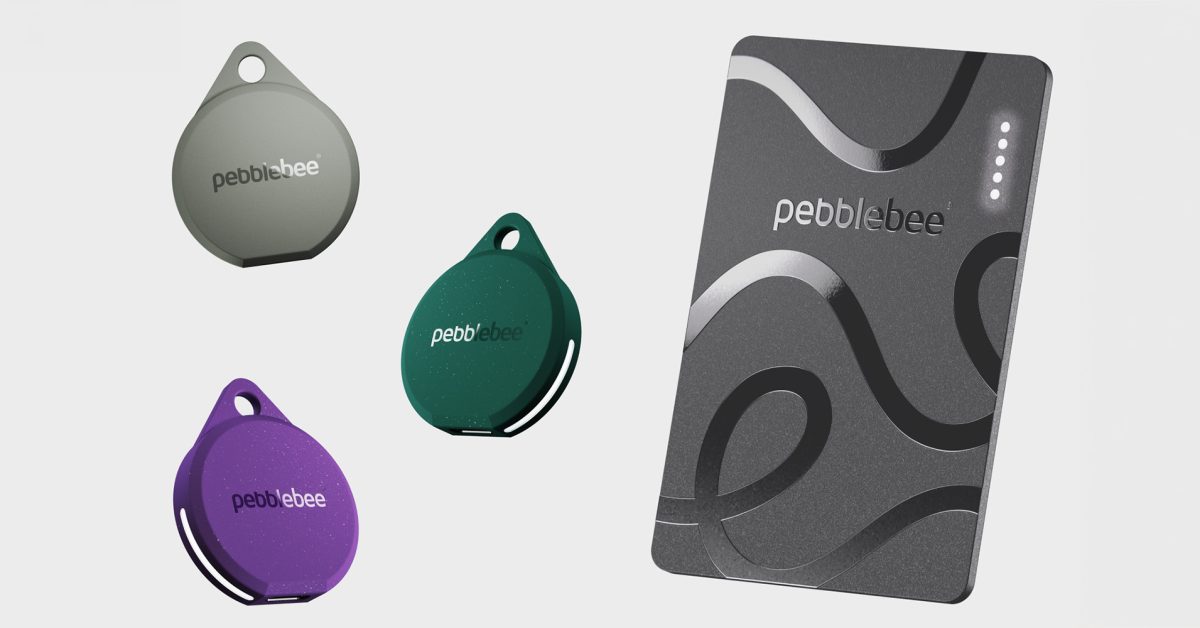  New Pebblebee trackers for Find Hub get colors, wireless charging