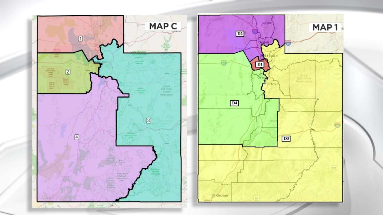  Utah judge selects new congressional map, tossing map drawn by lawmakers