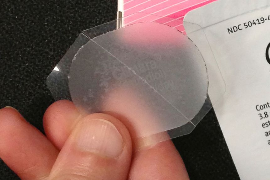 Estrogen absorbed through the skin to treat menopause symptoms may not carry the same risks as systemic estrogen.