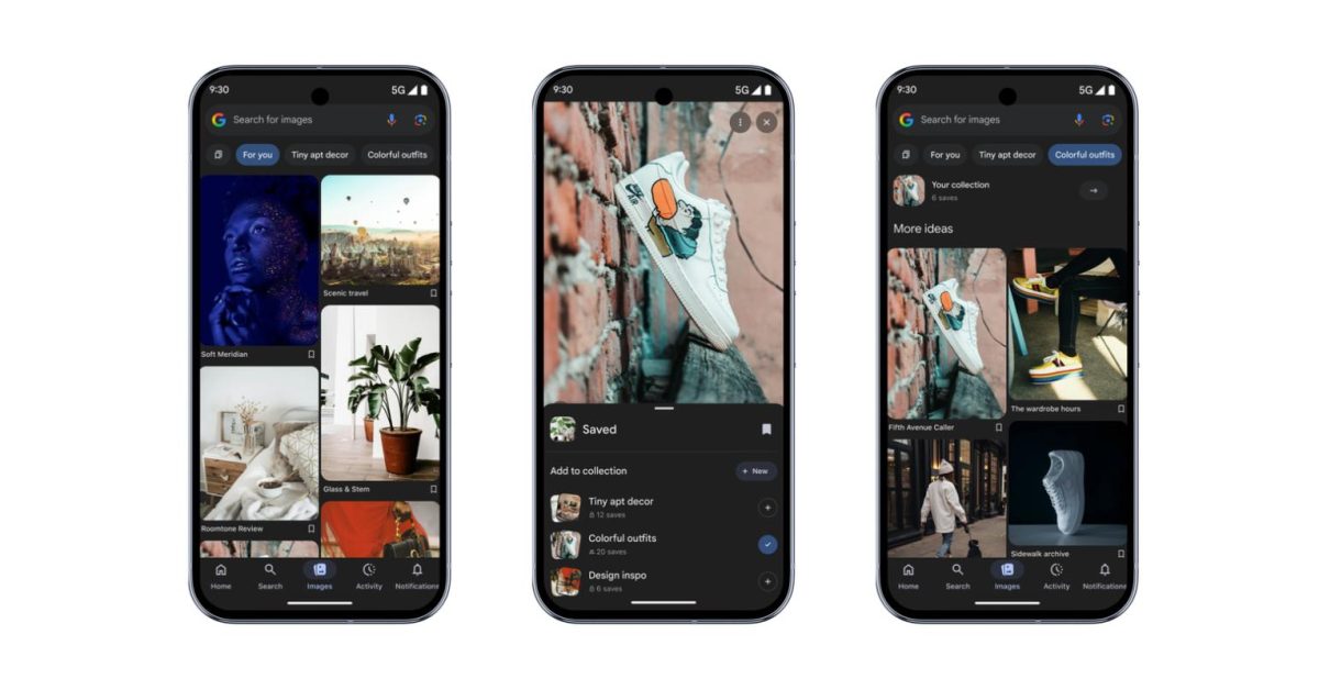  Google app rolling out Images tab on Android, iOS