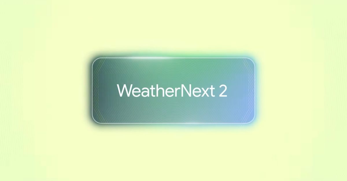  WeatherNext 2 is Google’s most accurate forecasting model