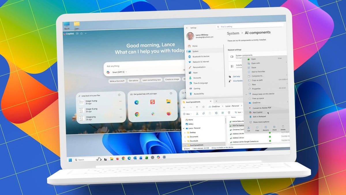  Microsoft is packing more AI into Windows, ready or not – here’s what’s new