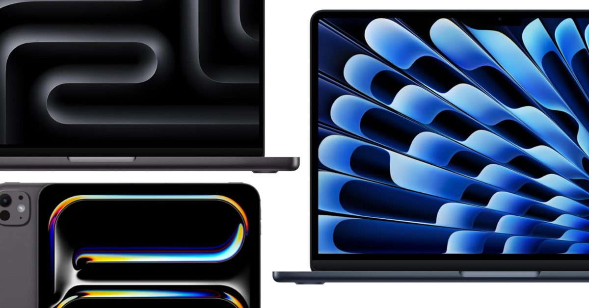  iPad Pro $400 off, M4 MacBook Air, M5 MacBook Pro, more 9to5Mac