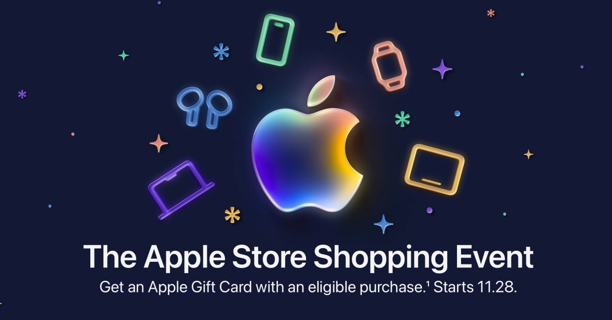  Apple Black Friday deal: up to $250 gift card with purchase of Mac, iPhone, iPad and more
