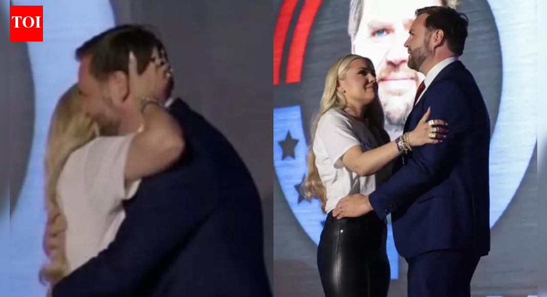  ‘My love language is…’: Erika Kirk shuts down rumours amid viral hug with JD Vance, says haters need a hug themselves