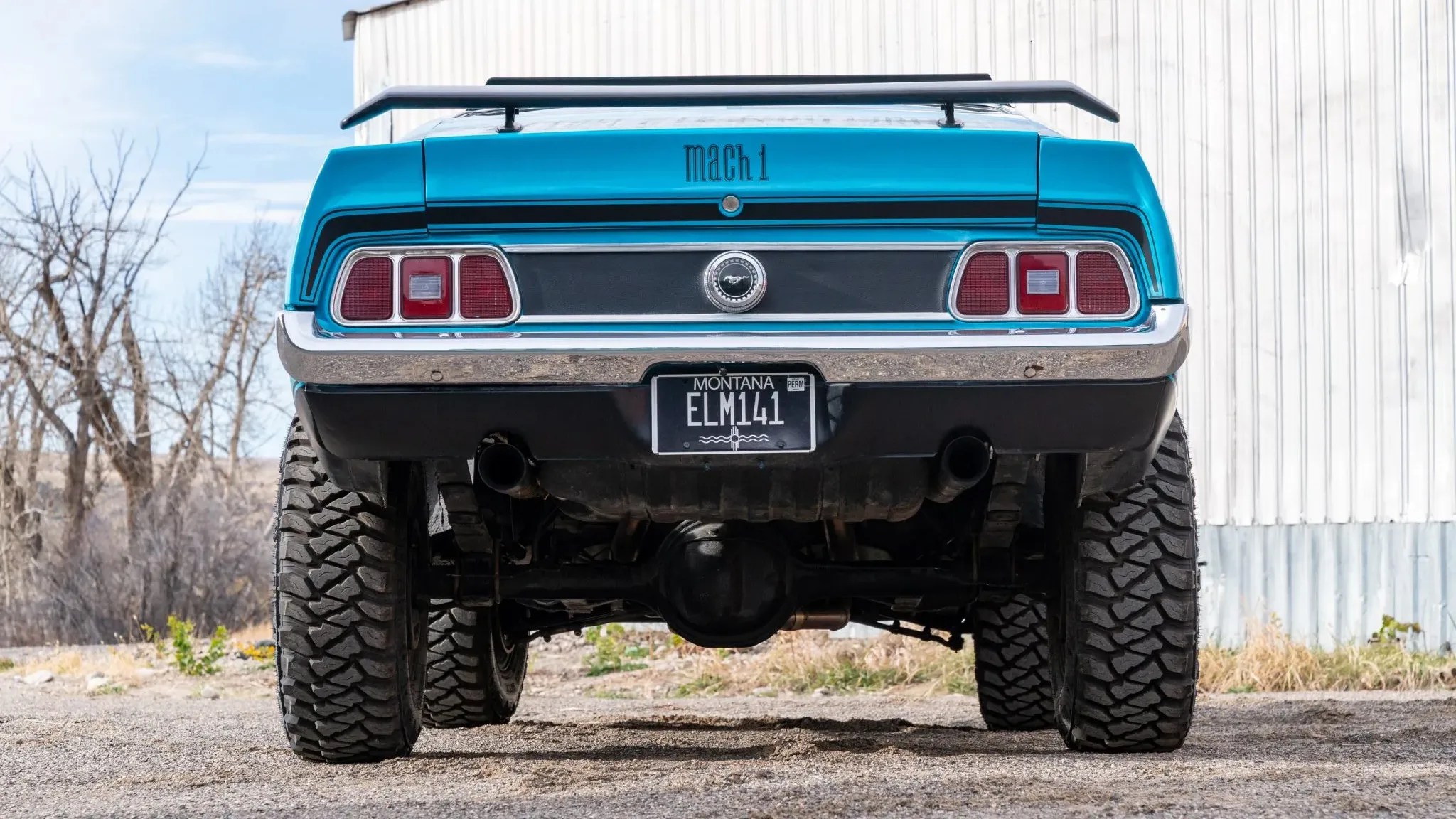  Forget Off-Road Porsche 911s, This Rowdy Classic Mustang Is as Cool as Safari Builds Come