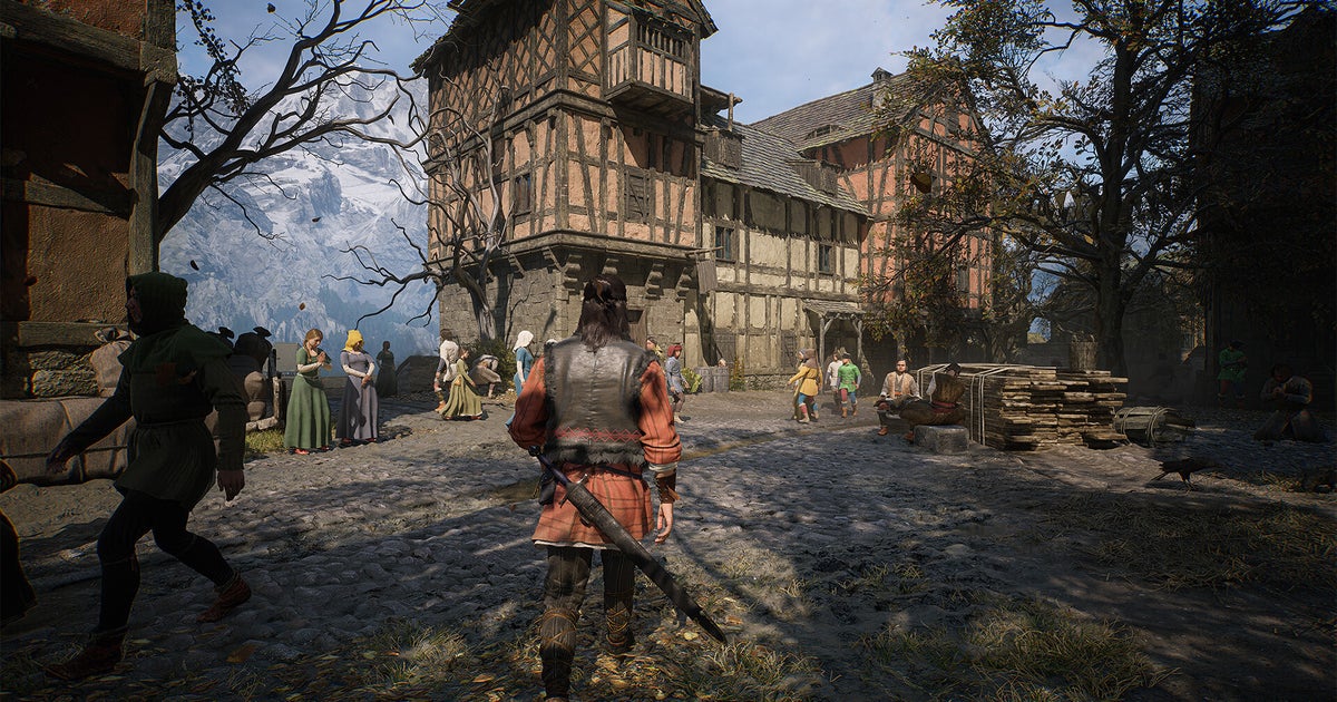  Freshly spilled Blood Of Dawnwalker footage reveals an action-RPG where Witcher dialogue meets wall-walking