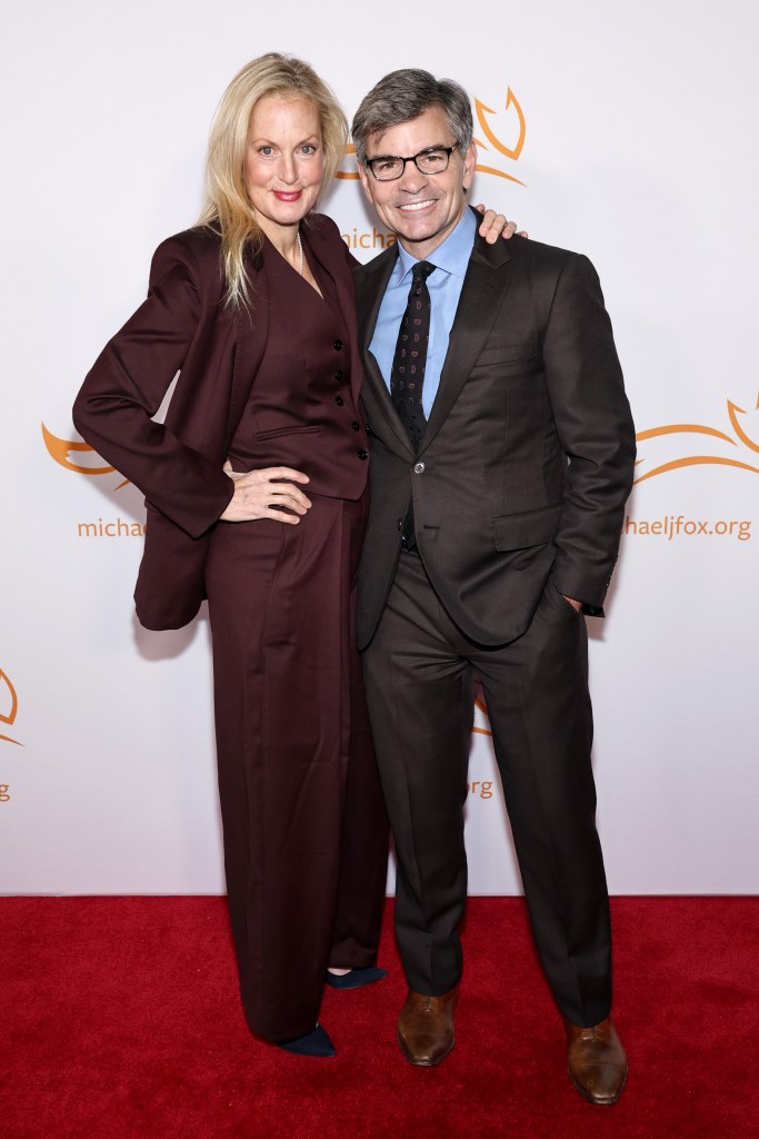 Alexandra Wentworth and George Stephanopoulos attend the 2025 A Funny Thing Happened On The Way To Cure Parkinson's Gala