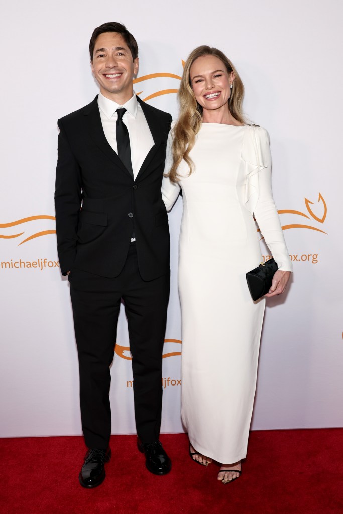 Justin Long and Kate Bosworth attend the 2025 A Funny Thing Happened On The Way To Cure Parkinson's Gala
