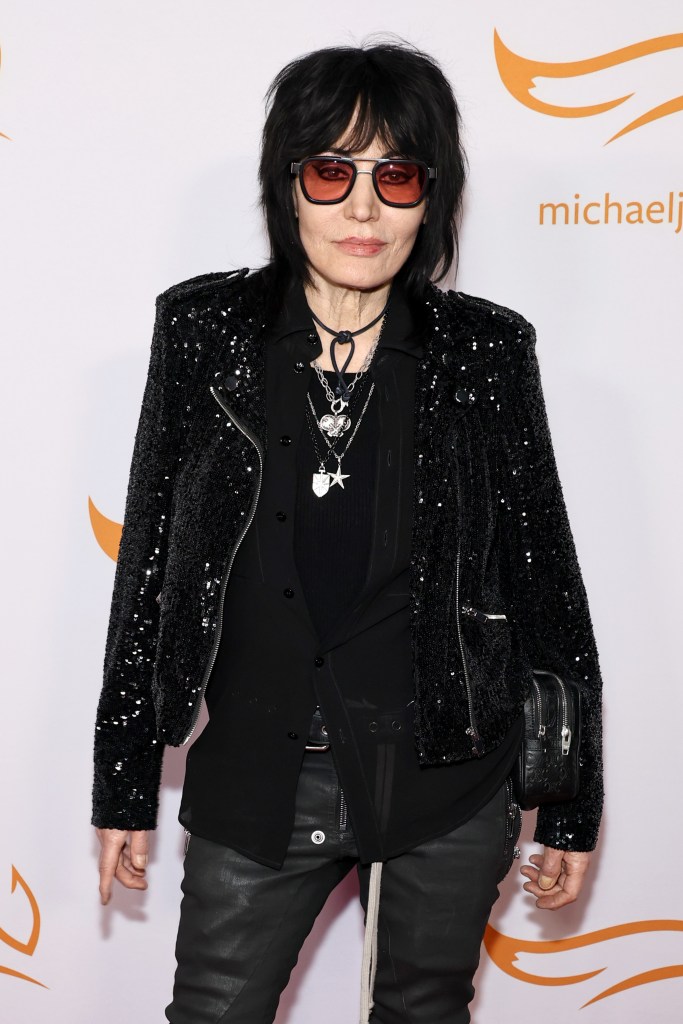 Joan Jett attends the 2025 A Funny Thing Happened On The Way To Cure Parkinson's Gala