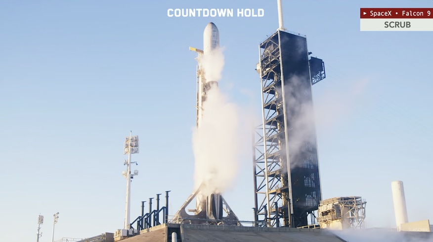  Poor booster recovery weather scrubs Starlink 10-51 launch – Spaceflight Now