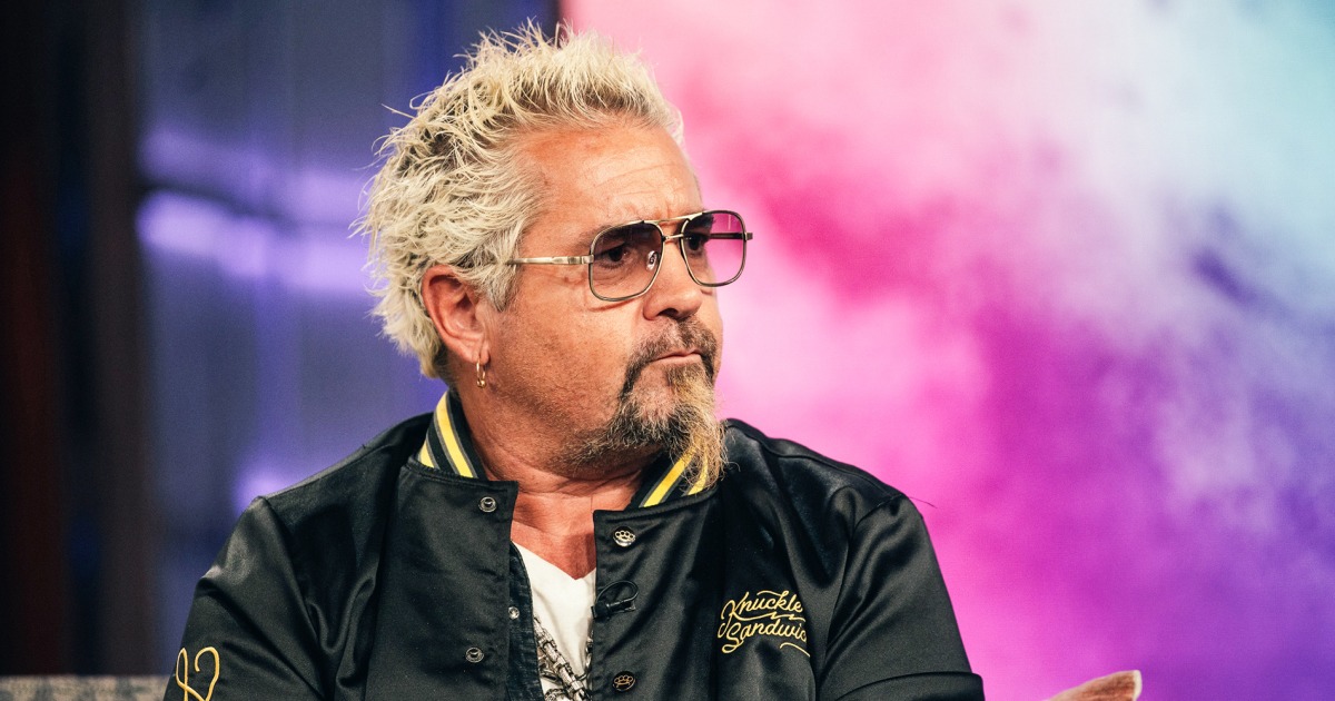  Guy Fieri says his leg ‘exploded’ after he fell down stairs on set, is now in wheelchair