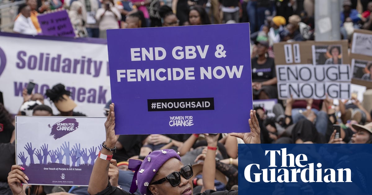  South Africa declares gender-based violence a national disaster amid G20 protests | Violence against women and girls