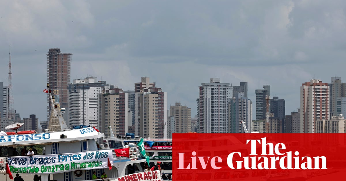  Cop30 live: ‘We will exterminate ourselves’ if we keep extracting fossil fuels, activists say | Cop30