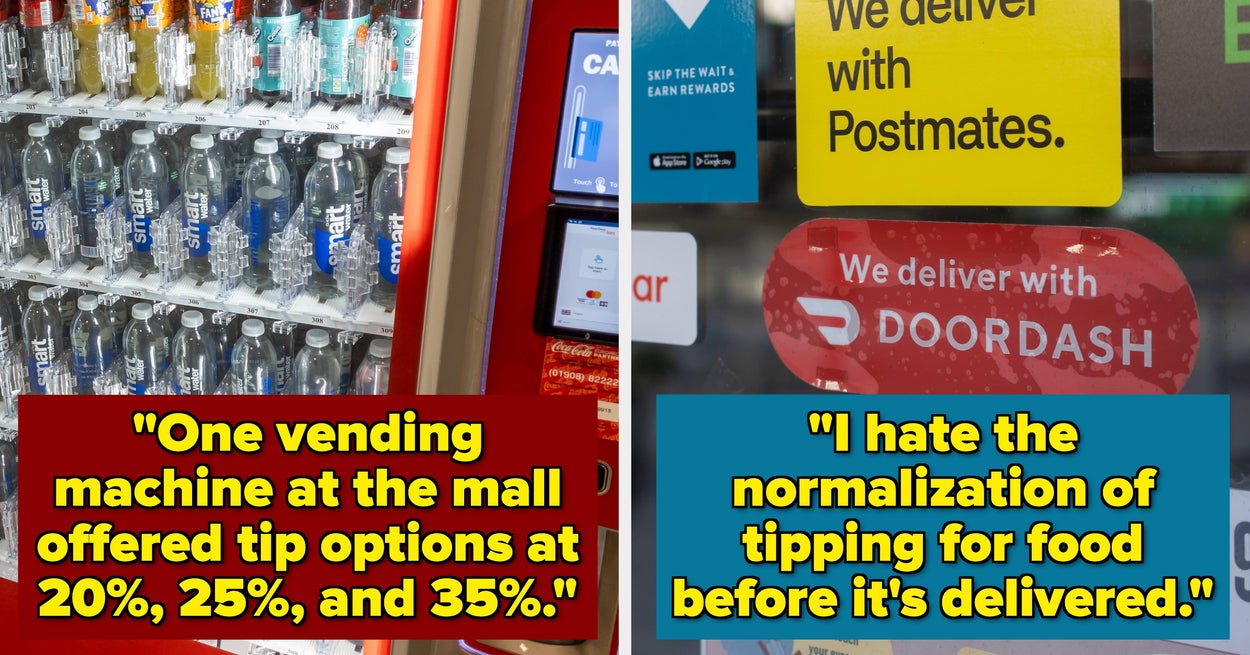  Wildest Places People Are Being Asked To Tip