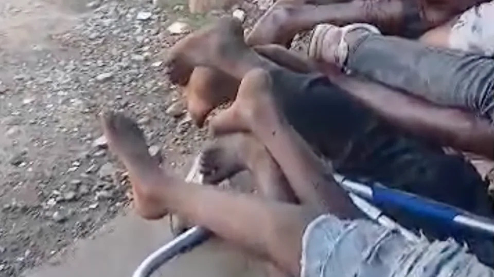 CNN also geolocated videos of bodies piled up outside Sekou-Toure Regional Referral hospital in Mwanza. - Obtained by CNN