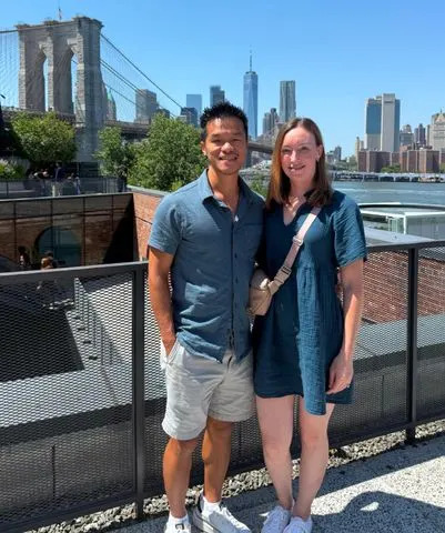 Courtesy of the Lin family James and Jaclyn Lin in August 2025