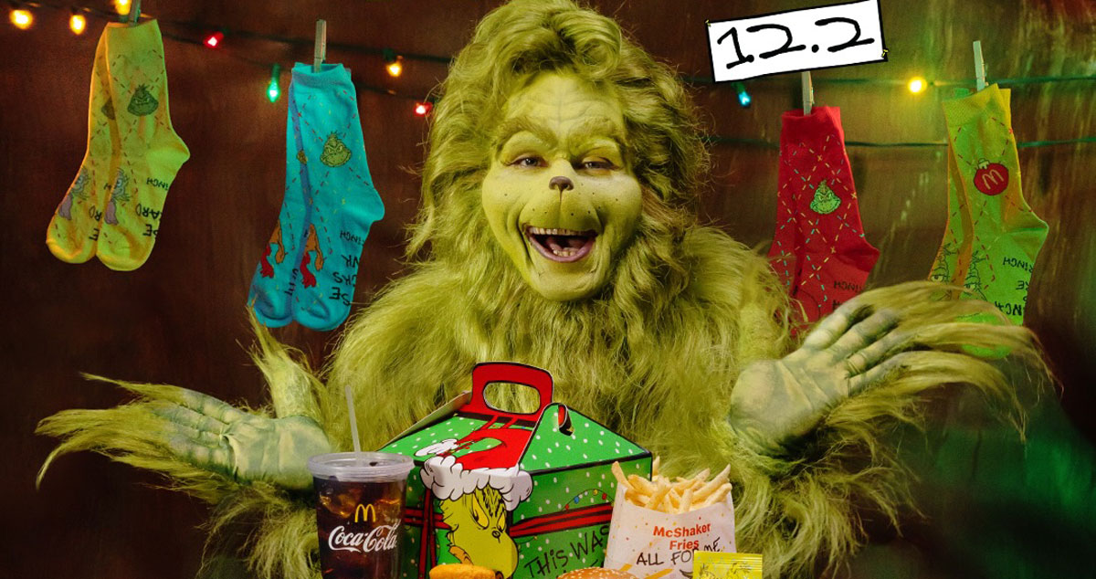  McDonald’s ‘Grinch Salt’ pickle fries finally come to U.S. in festive adult Happy Meal