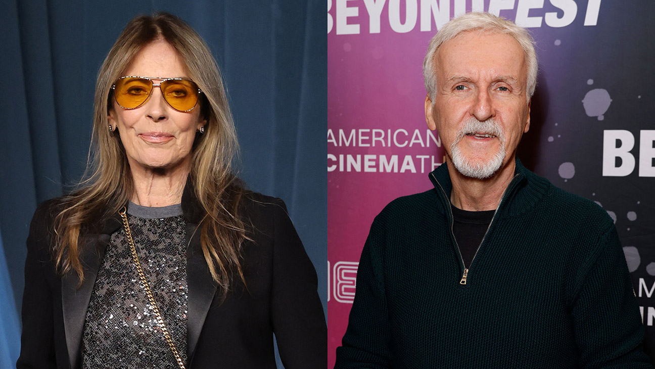 James Cameron and Kathryn Bigelow