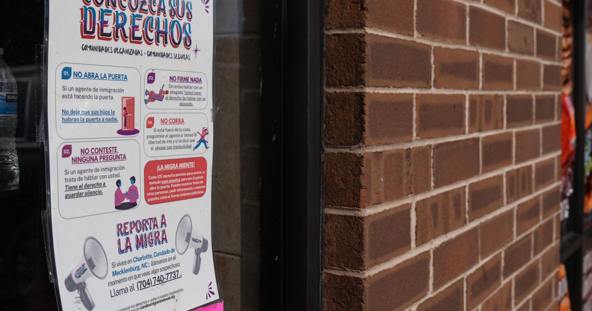  81 people arrested in Border Patrol’s 1st day of Charlotte immigration enforcement operation :: WRAL.com