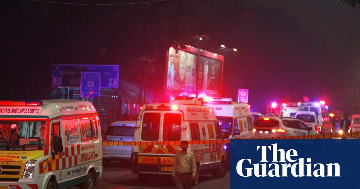  Eight people die and several injured after car explosion in Delhi, police say | India