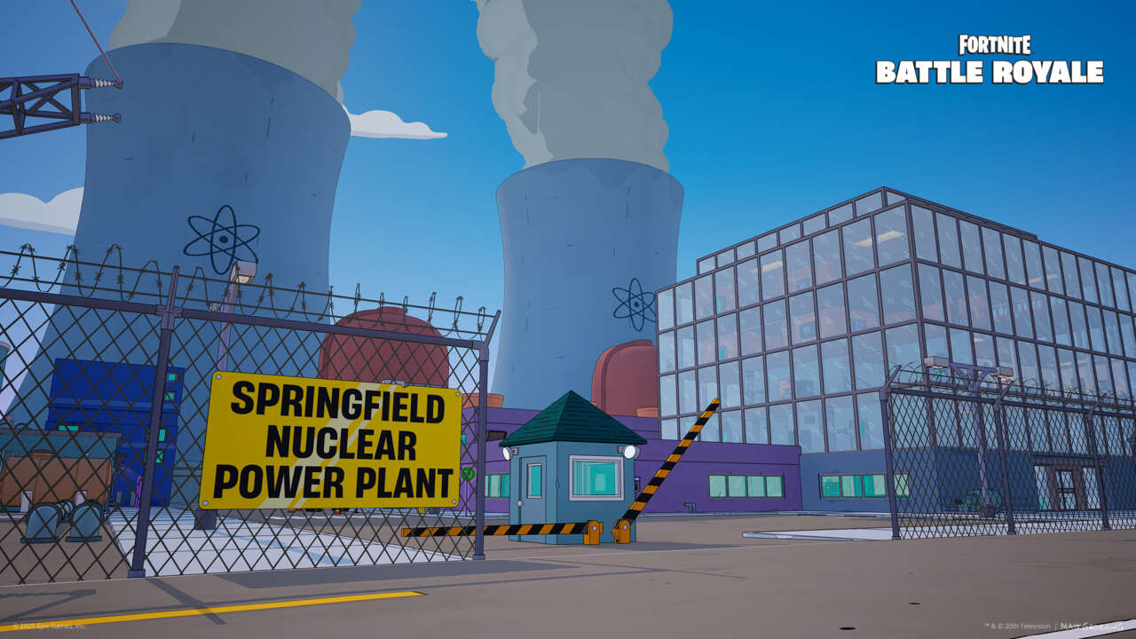  Fortnite Simpsons Map: Full Springfield Map And All Named Locations