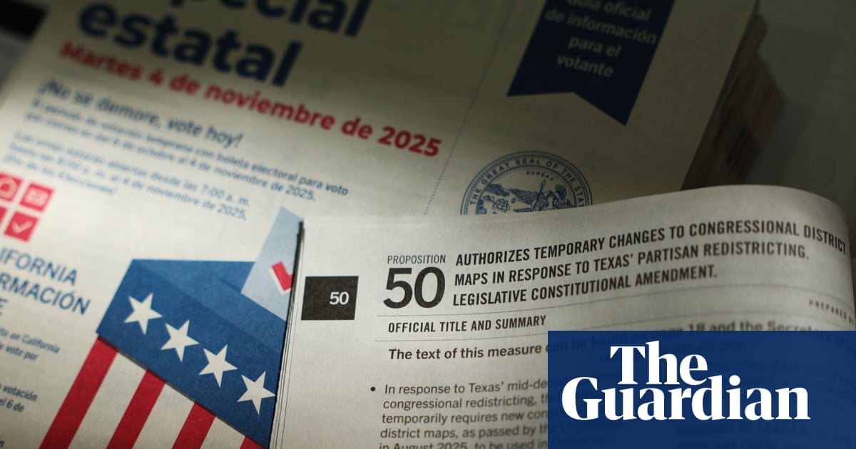  Prop 50: Californians vote on redistricting to counter redrawn Texas maps | California