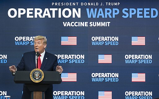 President Trump at vaccine summit
