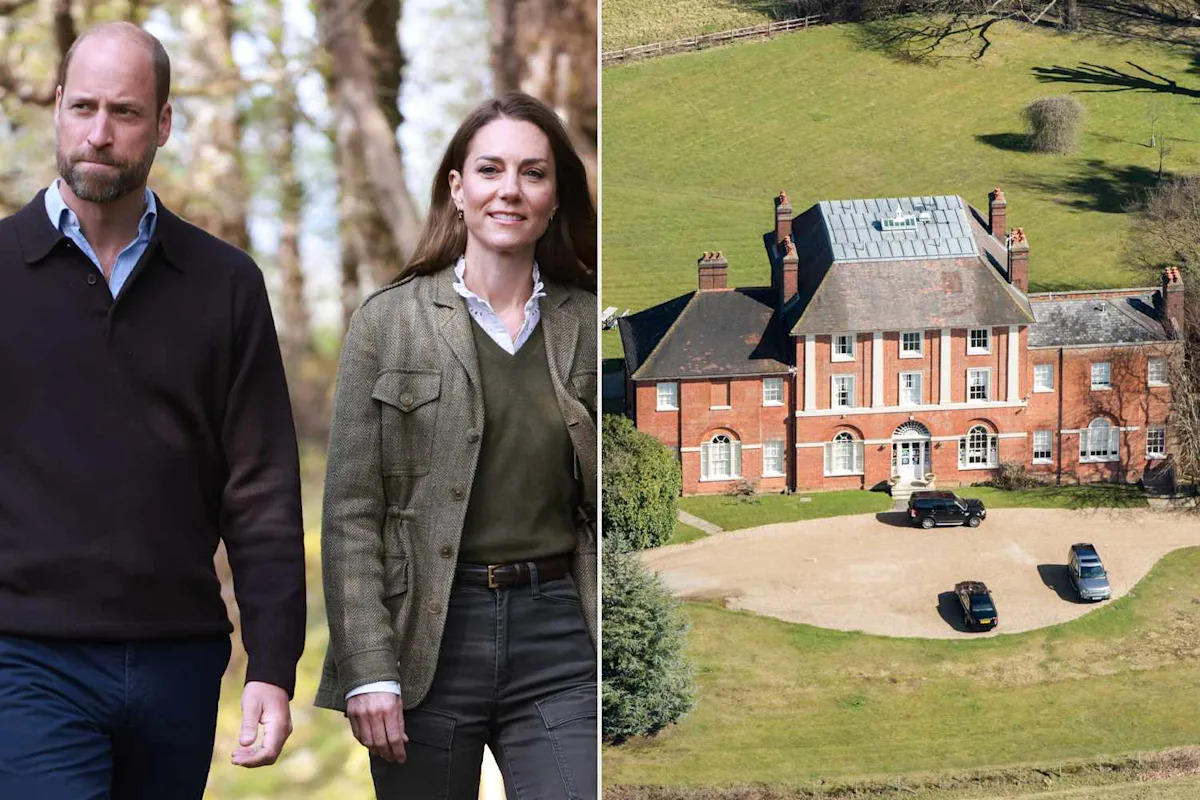  Kate Middleton and Prince William Move Into New Home, Forest Lodge, with George, Charlotte and Louis