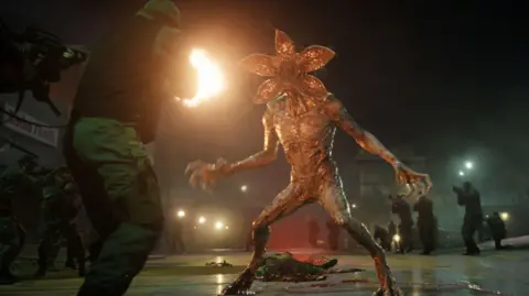 Netflix A monster in Stranger Things