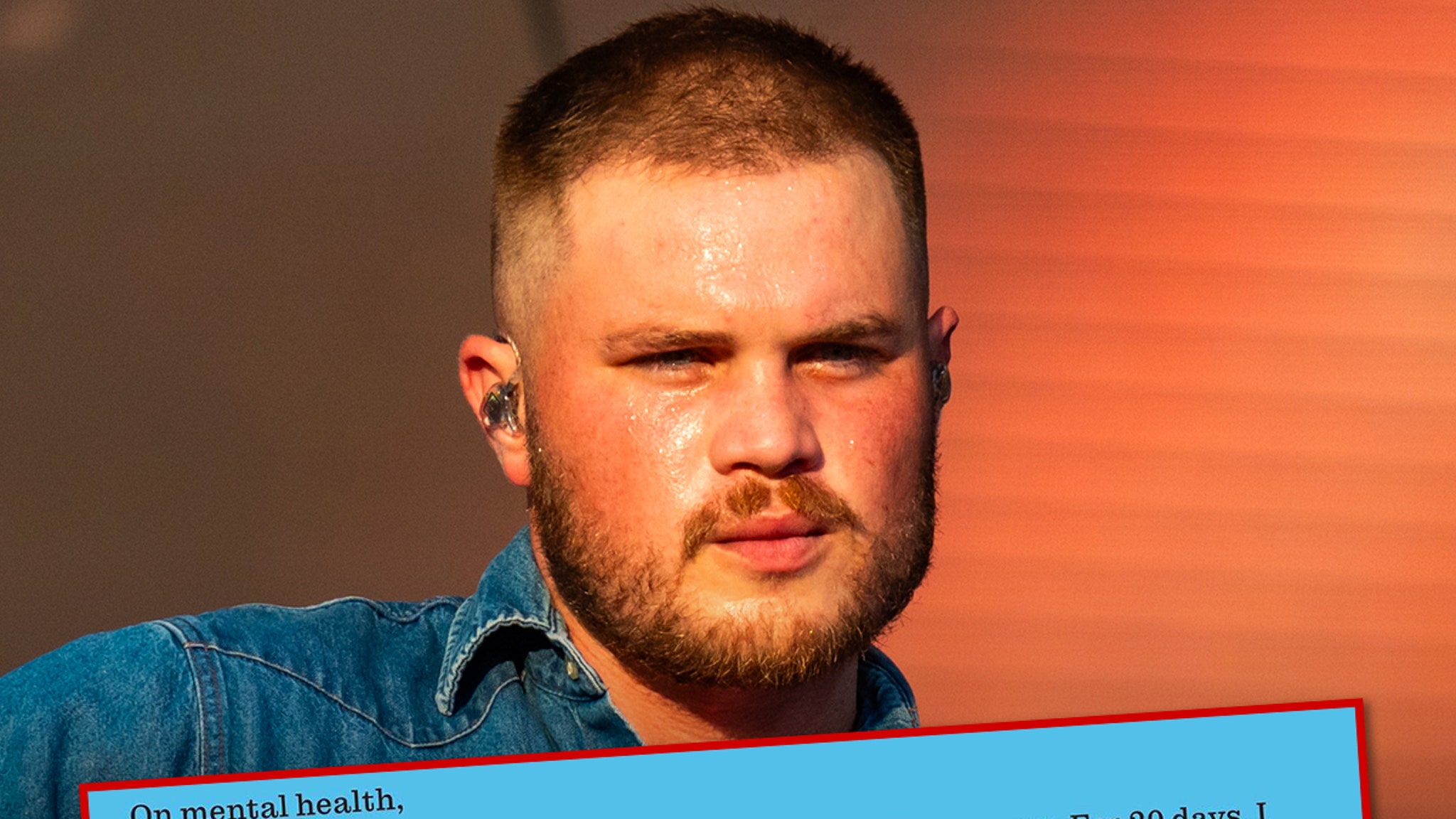  Zach Bryan Discusses Mental Health Struggles, Says He’s 2 Months Sober