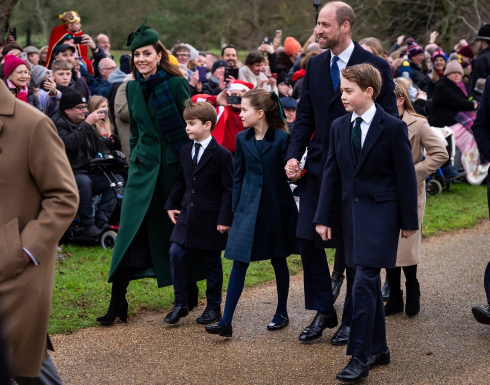 Royals attends Christmas Day Church service