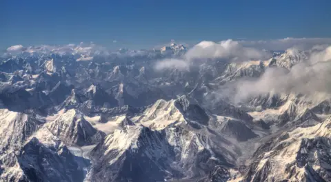 Getty Images The Himalayan mountain range located in Nepal
