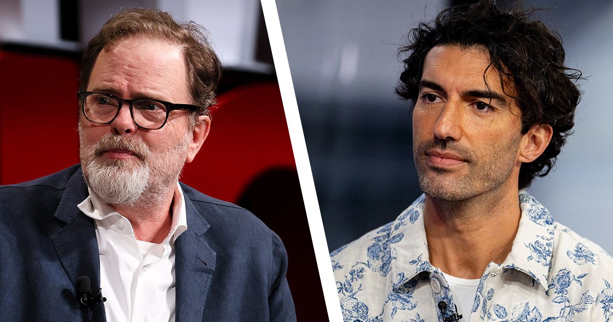  Justin Baldoni Texted Rainn Wilson About Ryan Reynolds Drama