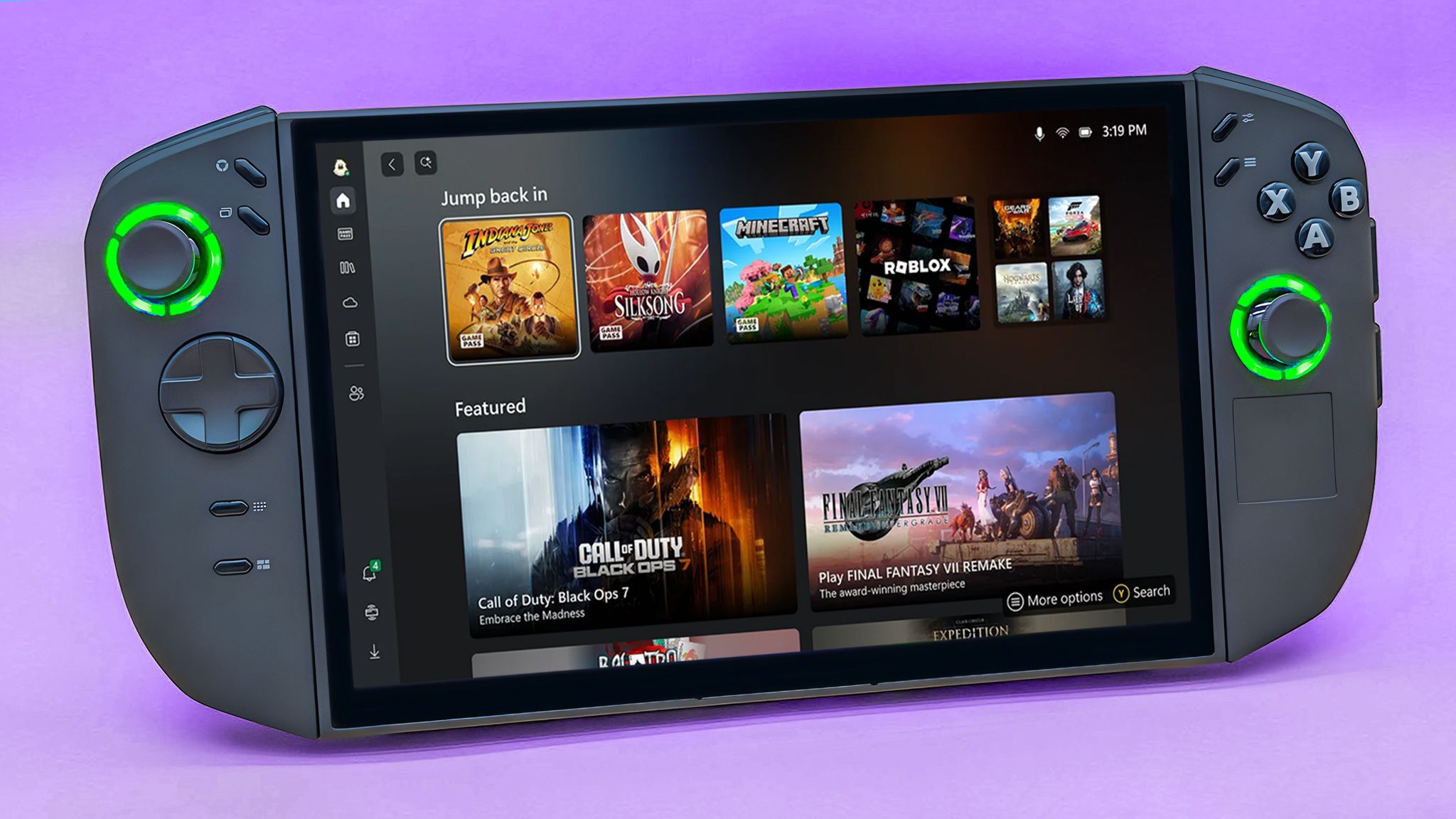  Steps for putting for Xbox Full Screen Experience on handhelds