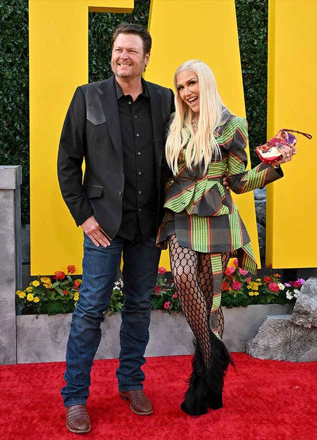 Blake Shelton, Gwen Stefani Attend The Fall Guy Premiere