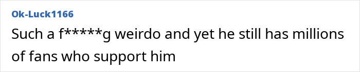 Comment expressing criticism of Michael Jackson despite his large fanbase, related to siblings’ disturbing new allegations.