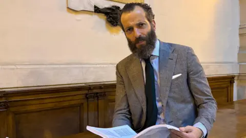 Serhiy Kuznetsov's lawyer Nicola Canestrini