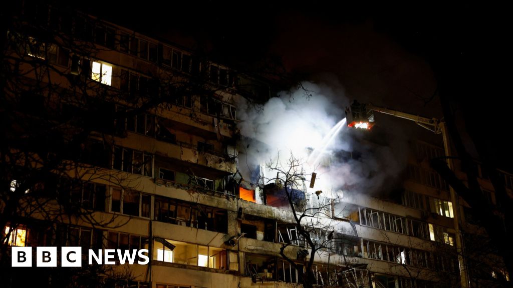  At least four dead as overnight strikes hit residential buildings