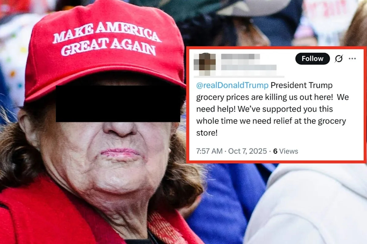  These 5 Tweets From Trump Supporters Are Going Viral Because They’re Really, Really Mad About Grocery Prices