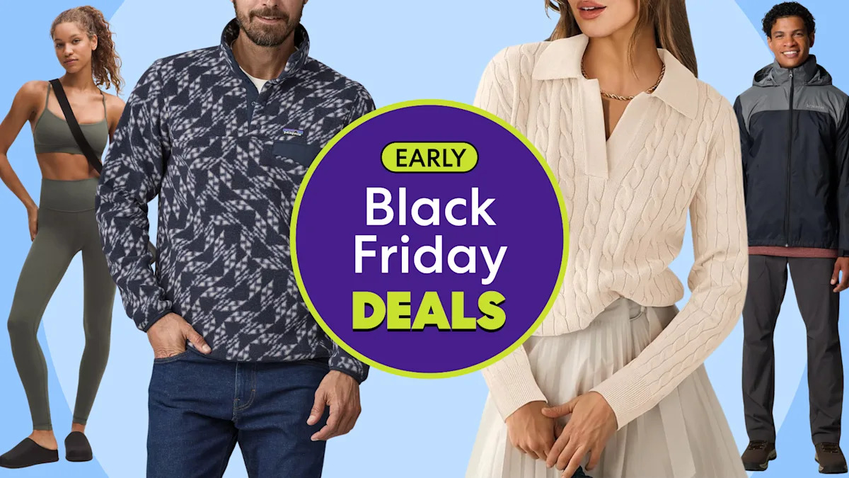  Black Friday fashion deals for 2025 are up to 75% off Kate Spade, Hoka, Patagonia and more – Yahoo
