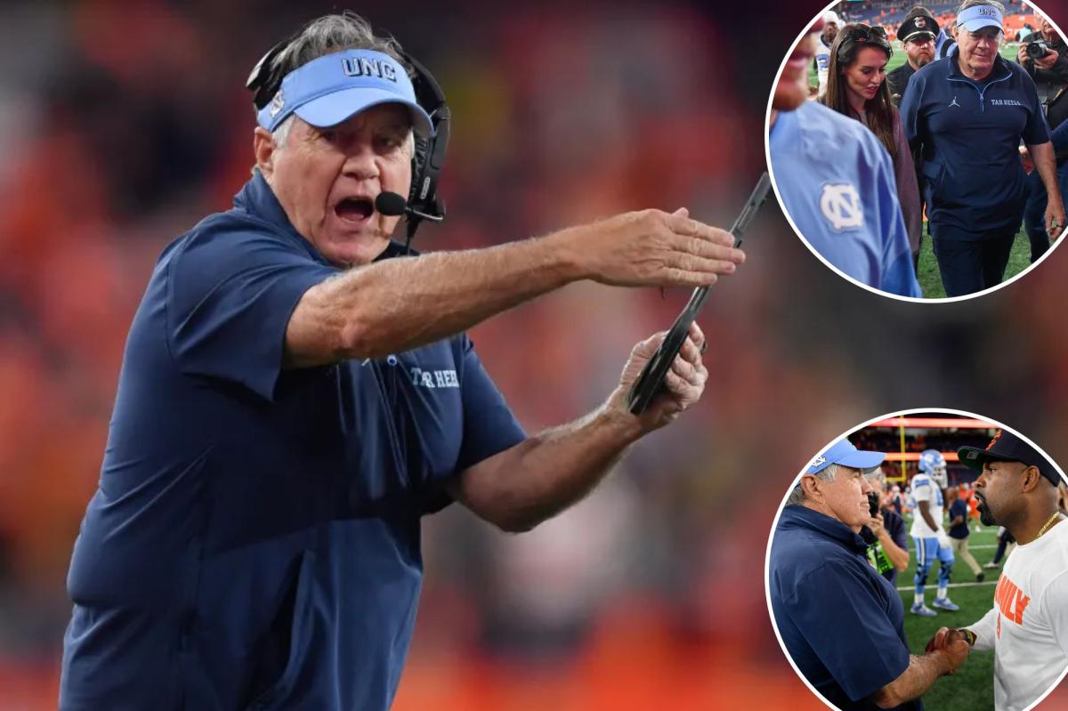  Bill Belichick finally wins ACC game as UNC downs Syracuse