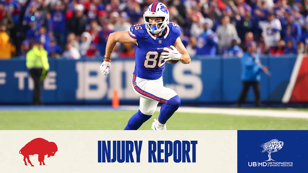  Buffalo Bills injury report vs. Tampa Bay Buccaneers