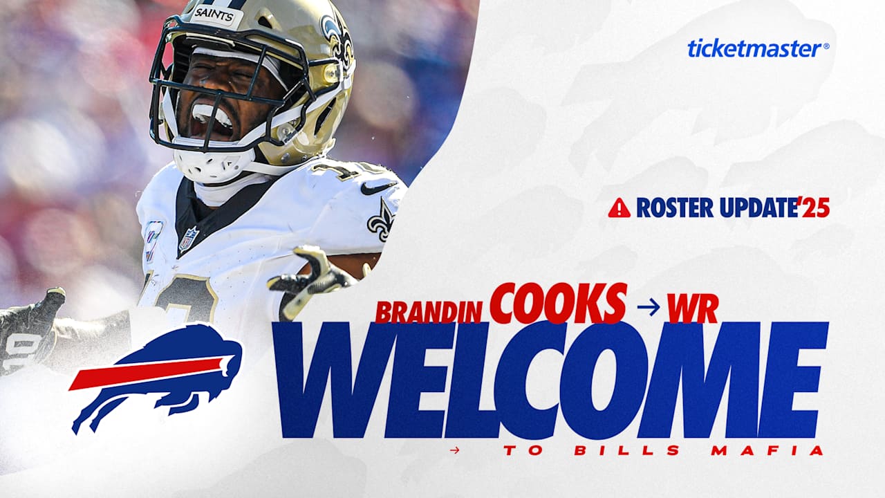  Buffalo Bills sign WR Brandin Cooks to active roster