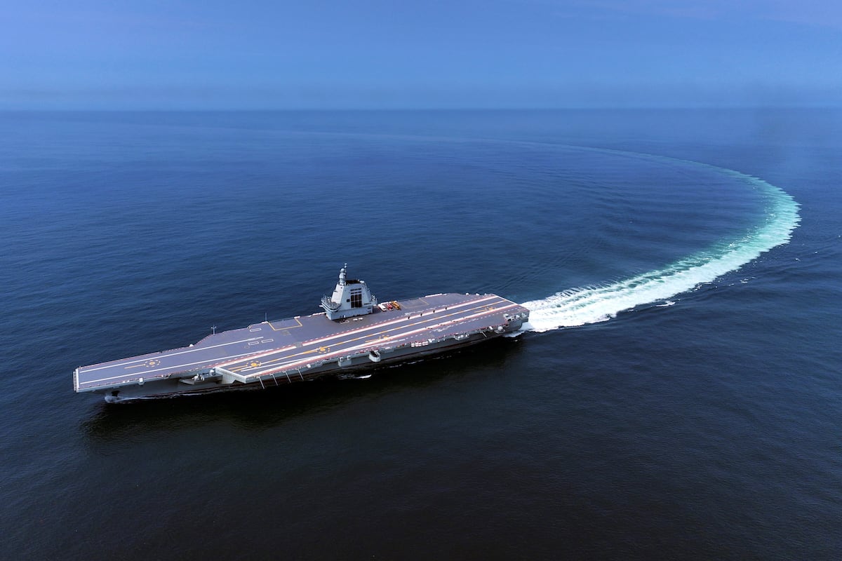  Beijing commissions third aircraft carrier, first one made in China
